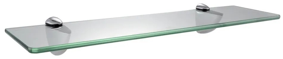 Polita suspendabila din sticla, 60x15x0.5 cm