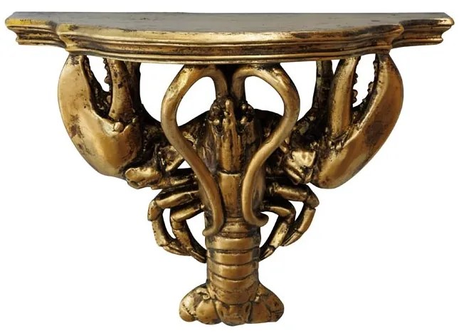 Raft de perete, din rasina, Lobster