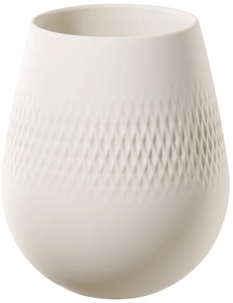 Vaza Carré, mica, colectia Manufacture Collier blanc - Villeroy & Boch