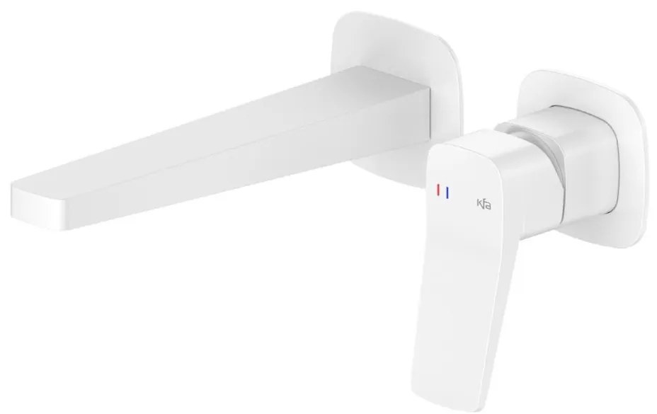 KFA Armatura 4529-810-44 - Baterie lavoar pentru montaj încastrat MALAGA, albă