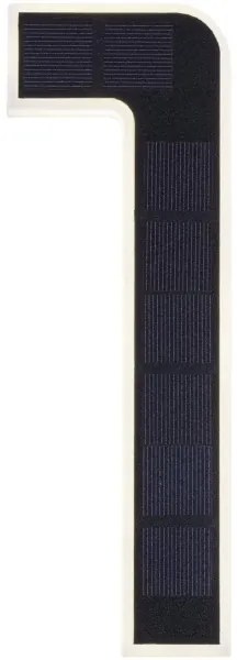 Paulmann 79842 - LED 0,2W IP44 Număr casă solar 1,2V