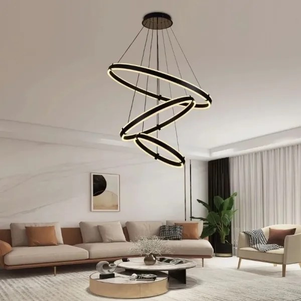 Lustră LED dimabilă pe cablu LED/250W/230V 3000-6500K + telecomandă