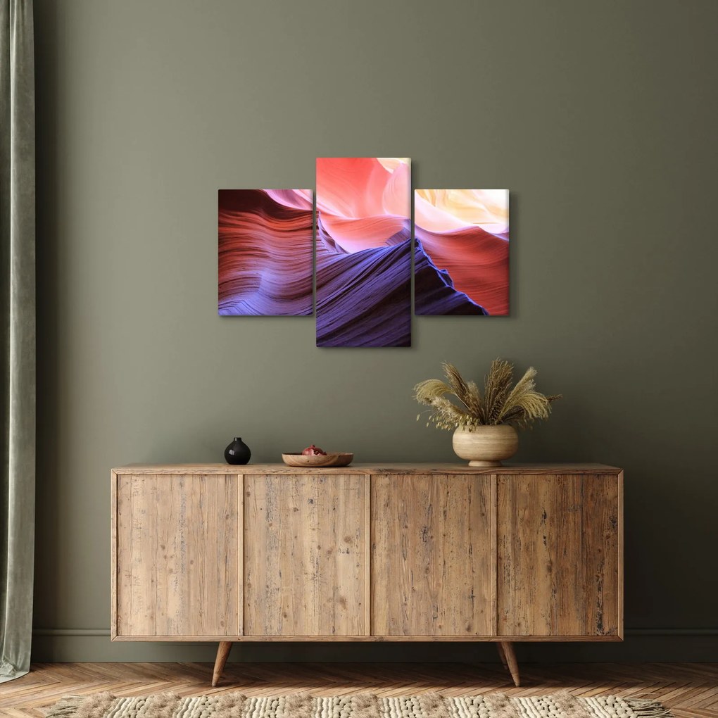 Tablou - nisip colorat (90x60 cm)