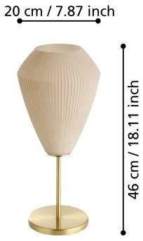Lampă de masă Eglo 900814 CAPRAROLA 1xE27/40W/230V