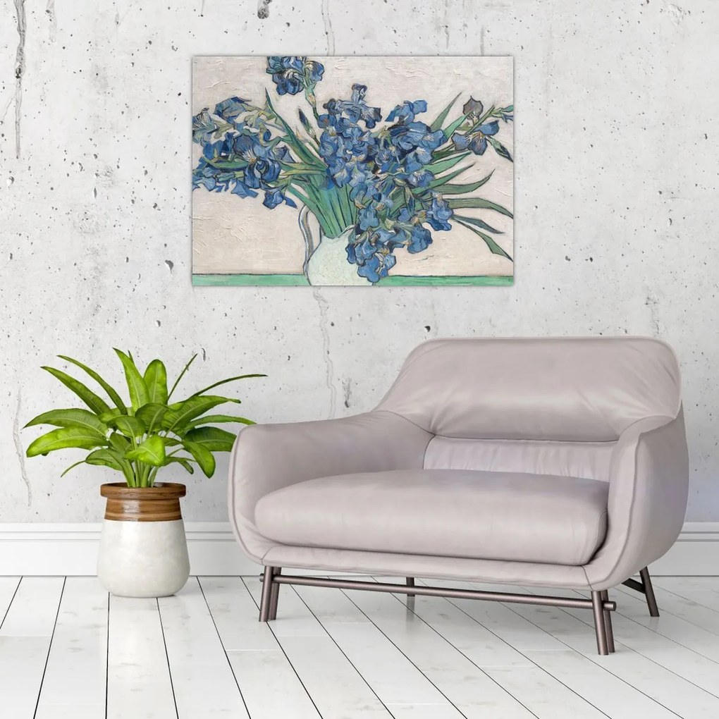 Tablou - Vincent van Gogh, Irises, reproducere (70x50 cm)