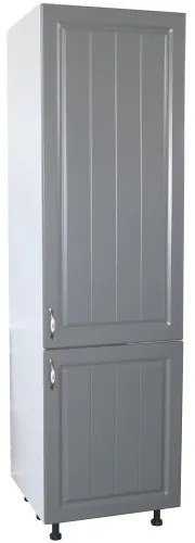Corp pentru frigider incorporabil Zebra MDF gri dungi