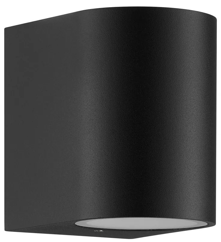 Aplica de Perete Exterior, Protectie IP44, Dion Single Negru