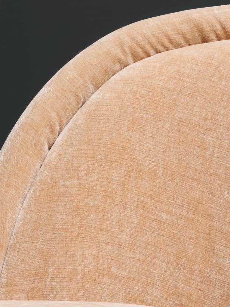 Scaun dining bej din textil Tramell
