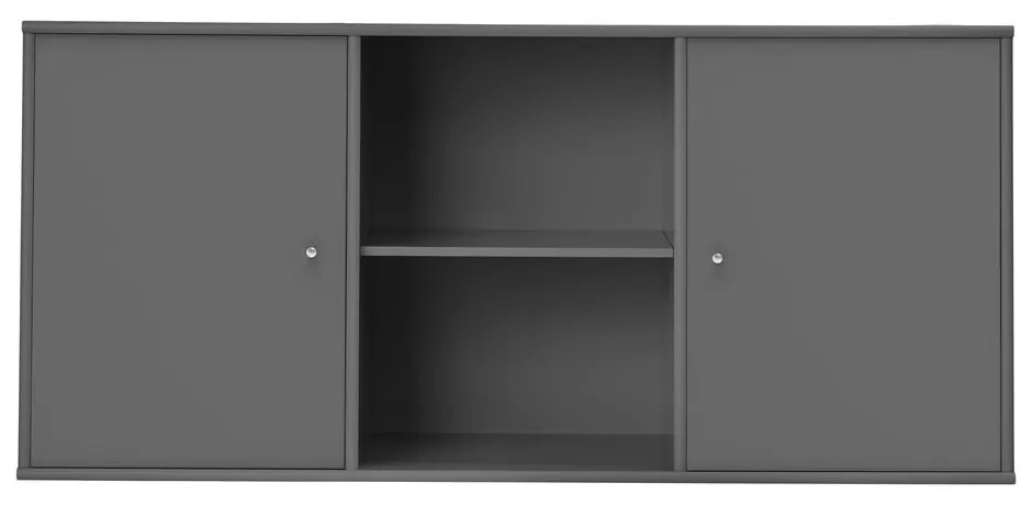Comodă gri antracit joasă suspendată 133x61 cm Mistral – Hammel Furniture