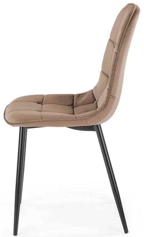 Scaun de bucaterie Lancaster, bej/negru