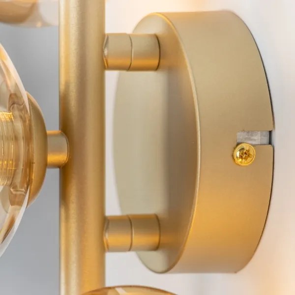 Aplică LED Brilagi MILLA 3xG9/3W/230V auriu