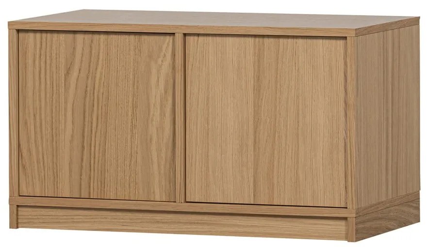 Comodă TV modulară cu aspect de lemn de stejar 77x44 cm Modulair – vtwonen