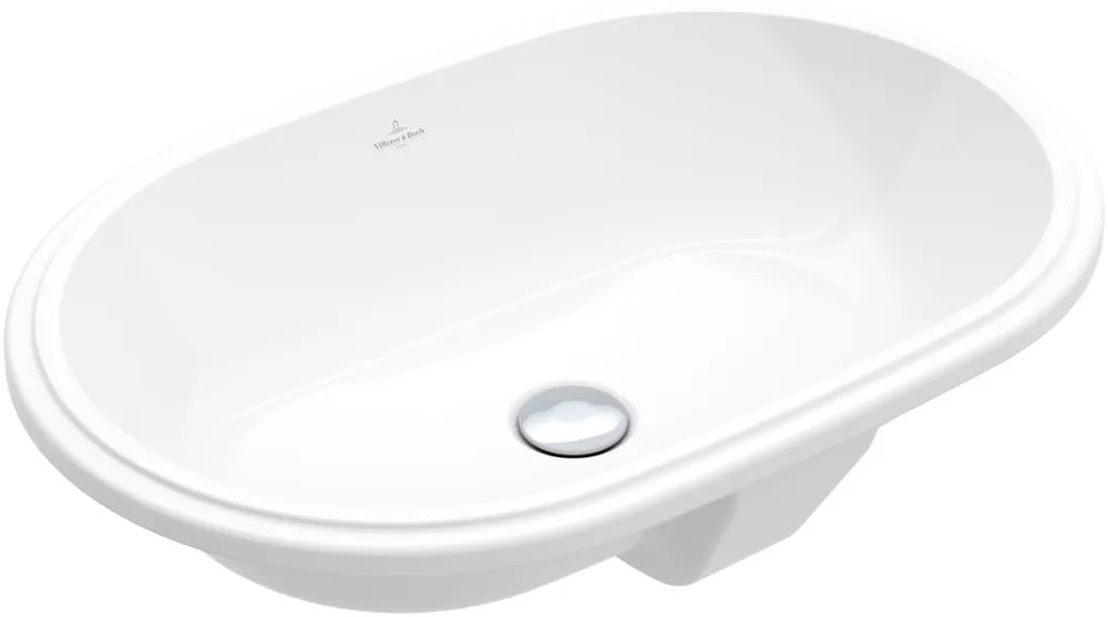 Villeroy &amp; Boch Architectura lavoar 57x37.5 cm oval sub blat alb 5A7661R1