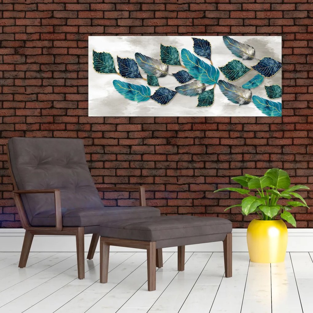 Tablou - Ilustrație pană (120x50 cm)