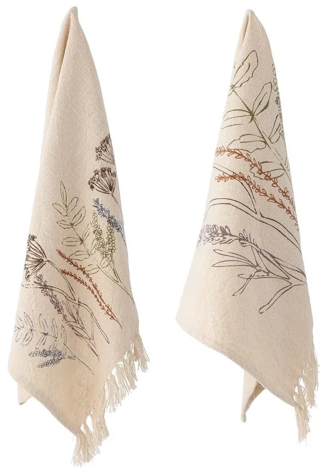 Prosoape de vase 2 buc. din bumbac 45x70 cm Bea – Bloomingville
