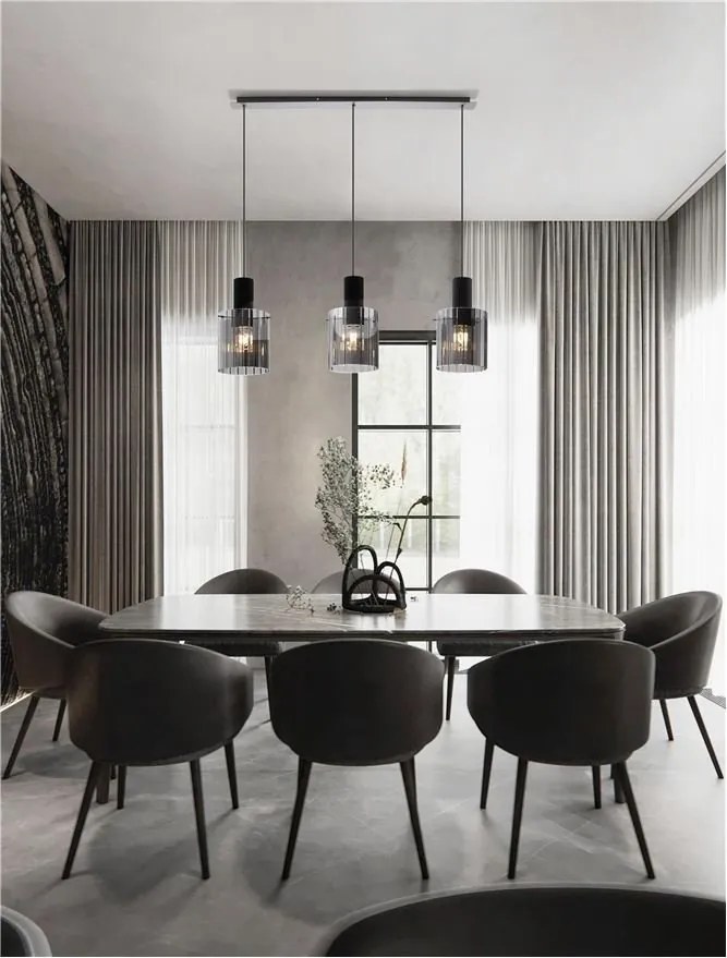 Lustra suspendata cu 3 pendule design modern MIRBI