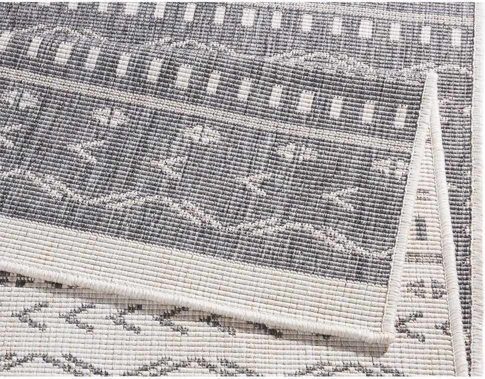Covor adecvat pentru exterior NORTHRUGS Twin Supreme Mismo, 290 x 200 cm, gri-crem