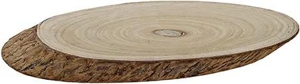 Platou din lemn de paulownia 40x19 cm