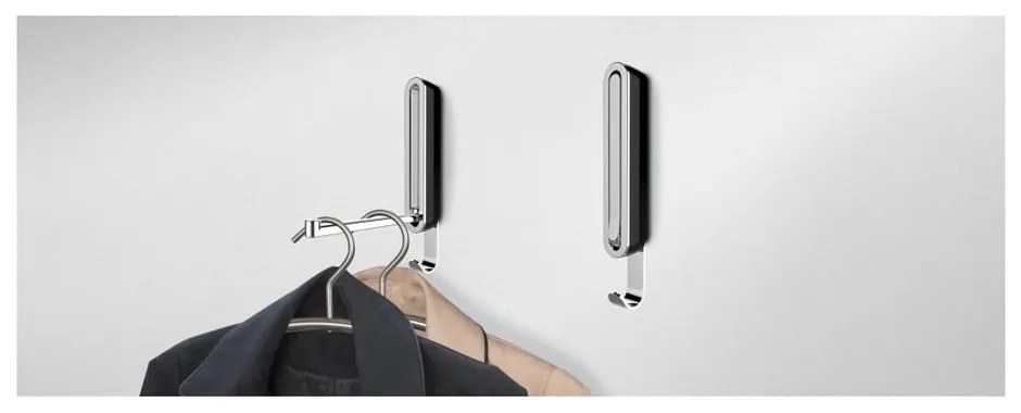 Cârlig pliabil, dublu Wenko Premium SIGMA, negru