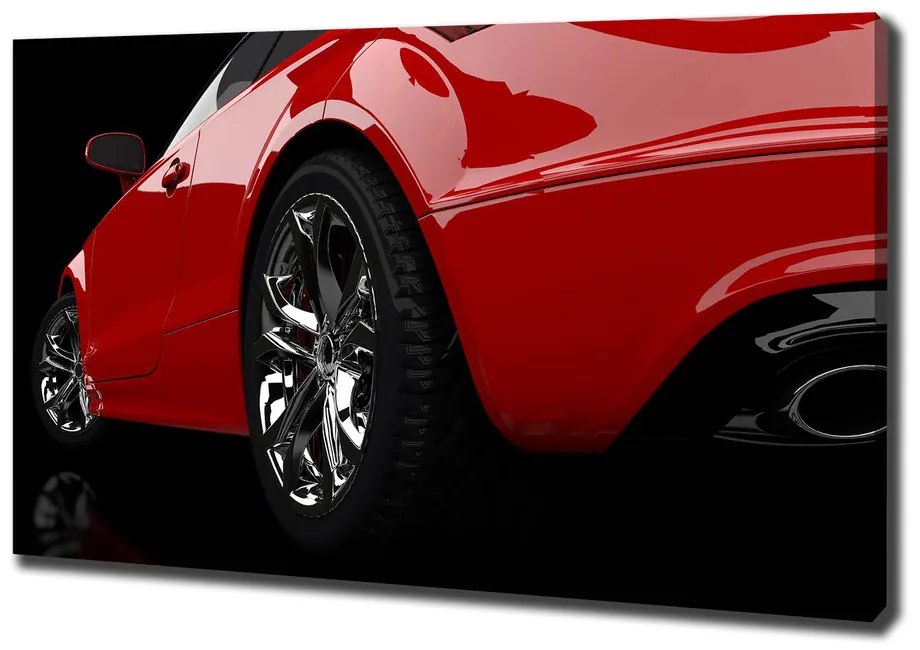 Tablou canvas Mașină roșie