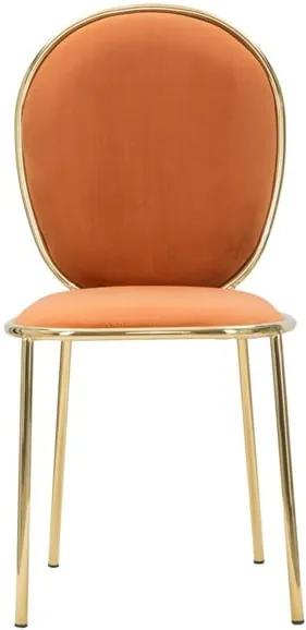 Set 2 scaune Mauro Ferretti Emily, portocaliu