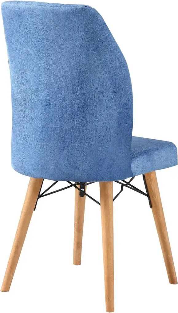 Resigilat:Scaun living tapitat Valentina gri Homs