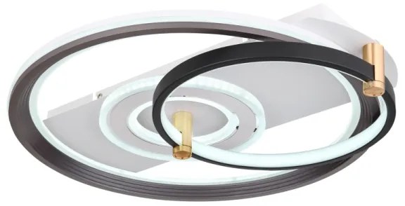 Globo 48459-46 - Plafonieră LED reglabilă ANI, 46W/230V, 2700-6000K, cu telecomandă