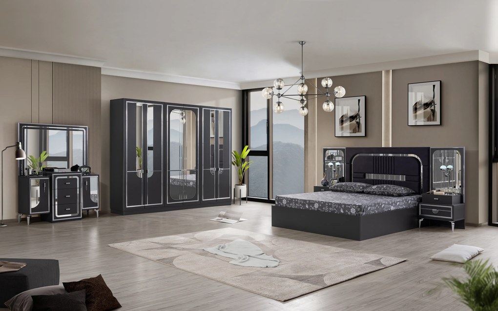 DORMITOR COMPLET SARA 160X200CM SALTEA INCLUSA