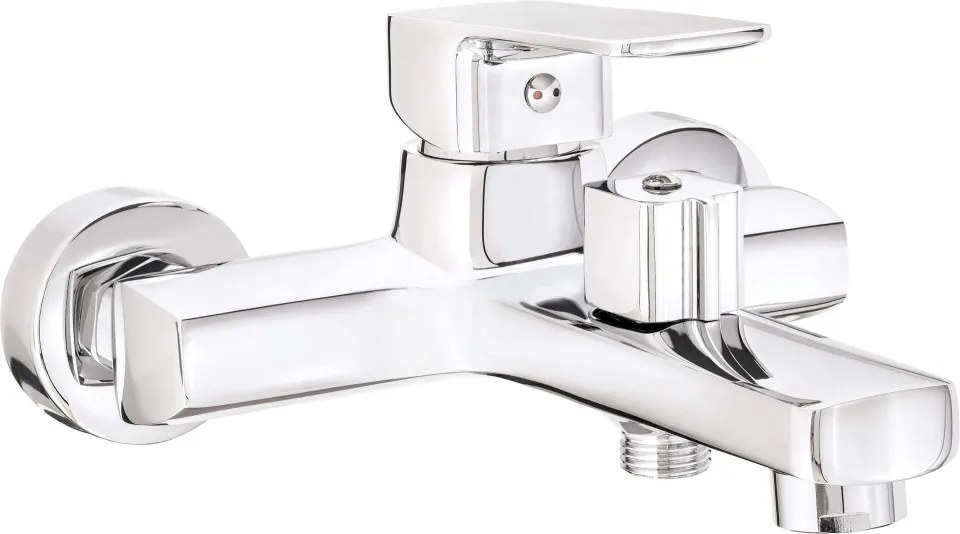 Maro Baterie pentru cadă, montare pe perete Finisaj: Crom BLO_010M