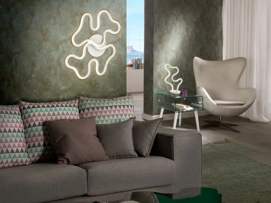 Aplica LED decorativa perete / tavan design modern Marea SV-723714