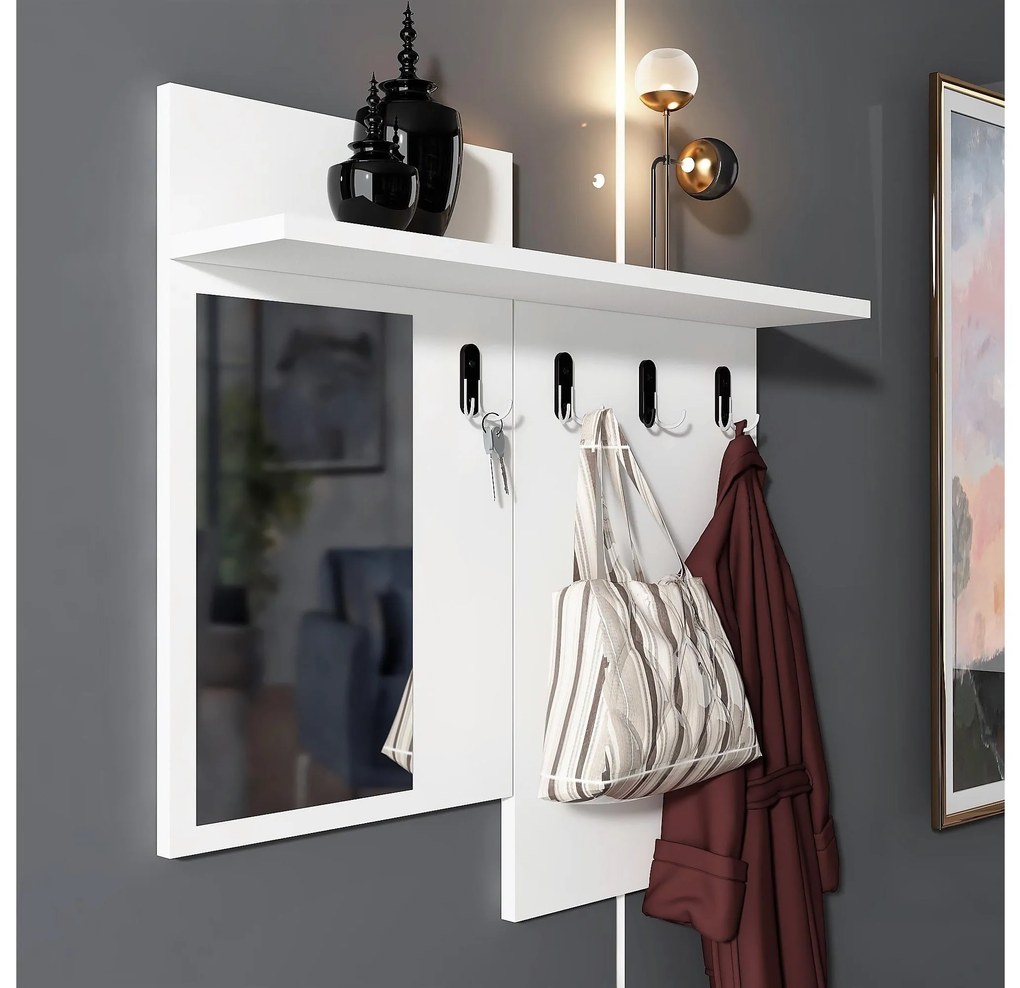 Mobilier Hol Tideno (alb + argintiu) . 1093903