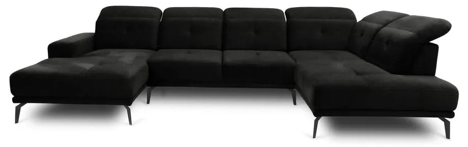 Colțar negru (cu colț pe partea dreaptă/în formă de "U") Bretan – ELTAP