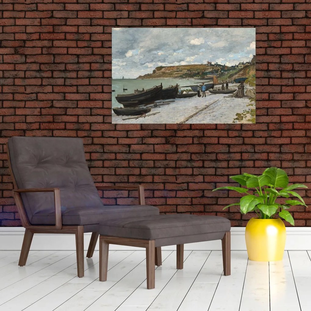 Tablou - Claude Monet, Sainte Adresse, reproducere (90x60 cm)