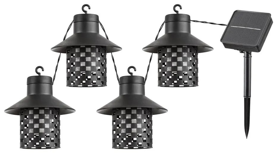 Rabalux 77003 - Lampa solară LED XIMPU 8xLED/0,1W/1,2V IP44