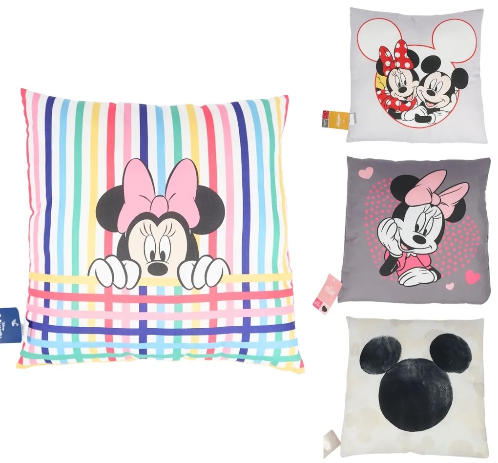 Perna decorativa MICKEY MOUSE 40x40 cm - mai multe culori Culoare: Crem