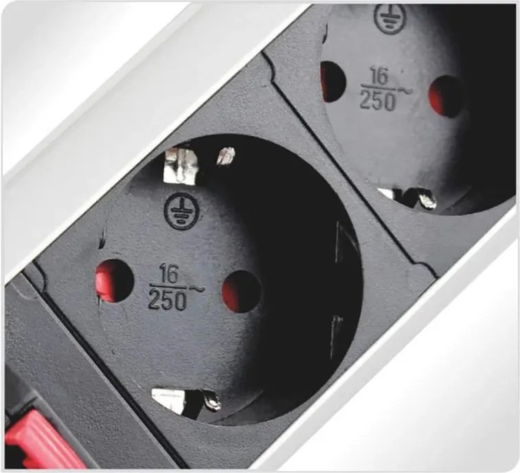 Priză încorporabilă în blat Lift Box Design Light, 3 prize Schuko, negru, D:71 mm Plastic, Negru, D:71 mm; H:285 mm