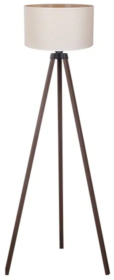 Lampadar Duolla 1xE27/60W/230V d. 44 cm crem/maro