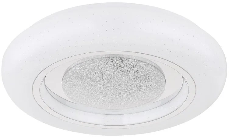 Plafoniera LED RGB cu telecomanda design modern Burro alb 39cm