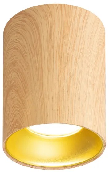 Brilagi - Spot LED RGBW dimabil TRINE 1xGU10/4,8W/230V decor stejar