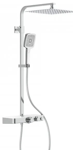 Schütte 60530 - Set de duș OCEAN cu baterie termostatică, crom lucios