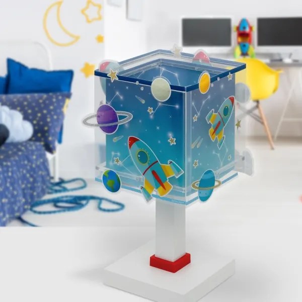 Dalber 63351N - Lampă LED pentru copii ROCKET 1xG4/4W/230V, multicoloră