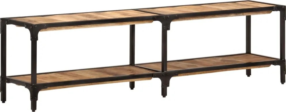 vidaXL Comodă TV, 150x30x41 cm, lemn masiv de mango