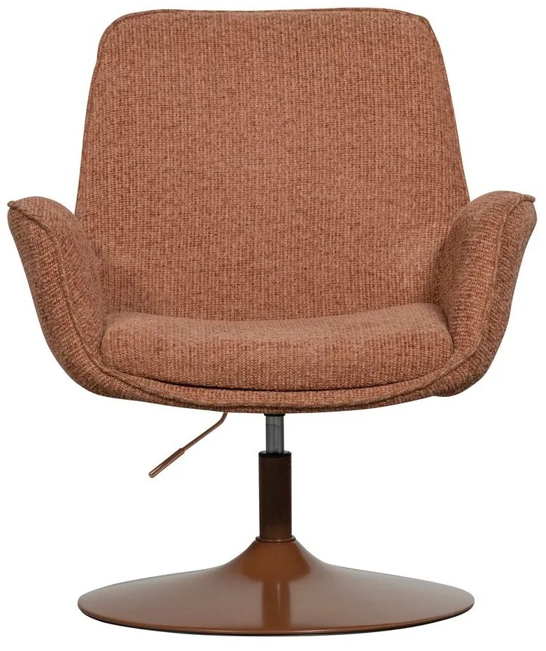 Fotoliu portocaliu cu șezut cu înălțime ajustabilă Marten – WOOOD