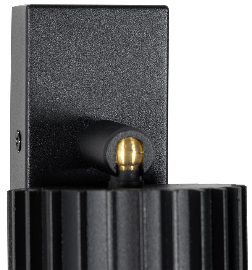 Proiector de plafon de design pentru exterior negru IP44 - Boris