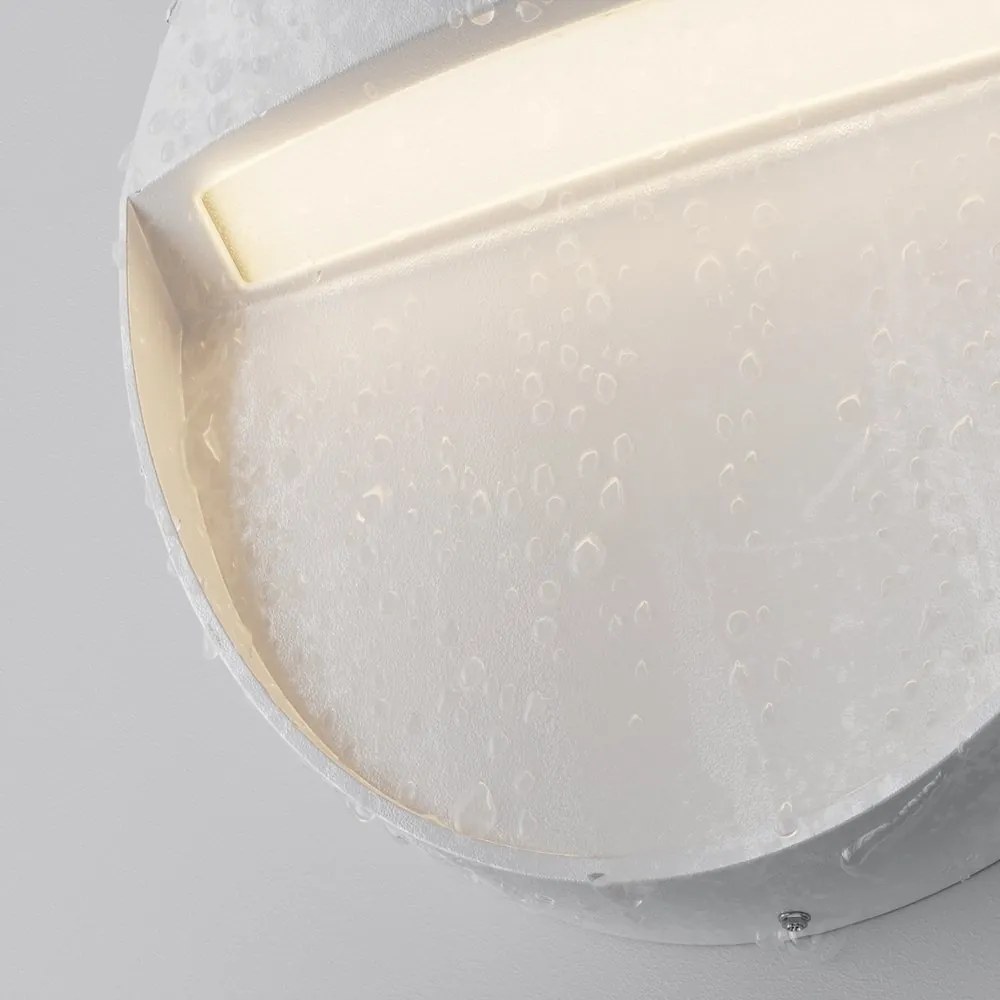 Spot LED iluminat scari sau perete exterior IP54 Mane alb