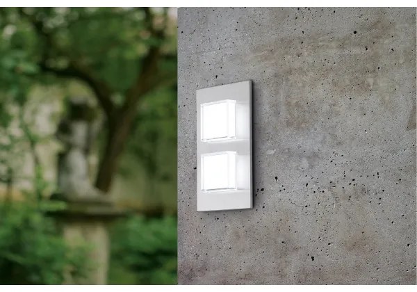 Eglo 93365 - LED Corp de iluminat perete exterior PIAS 2xLED/2,5W/230V