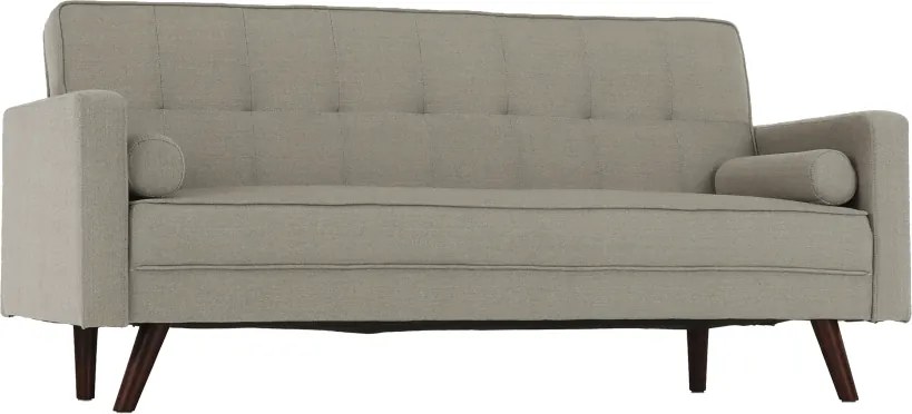 Canapea extensibilă, material gri-maro taupe, OTISA
