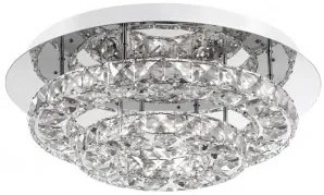 Plafoniera moderna cristal led 28W Quentin 83399203 Nova Luce
