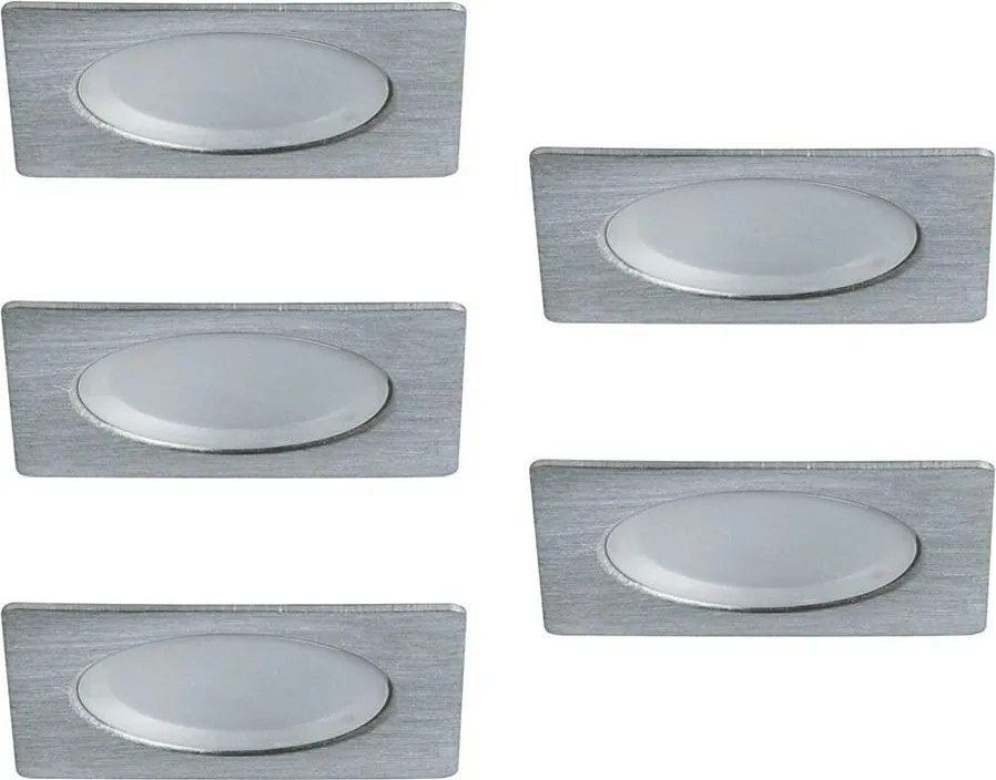 Paulmann 93587 - SET 5x Lampă încastrată LED 5xLED/0,4W/12V/230V 2700K