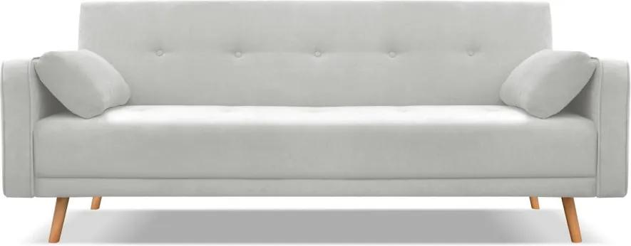 Canapea extensibilă Cosmopolitan Design Stuttgart, gri deschis, 212 cm